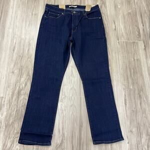 Levi's Classic Straight Fit Women's Mid Rise Blue Jeans Size 16M (W33 L30)